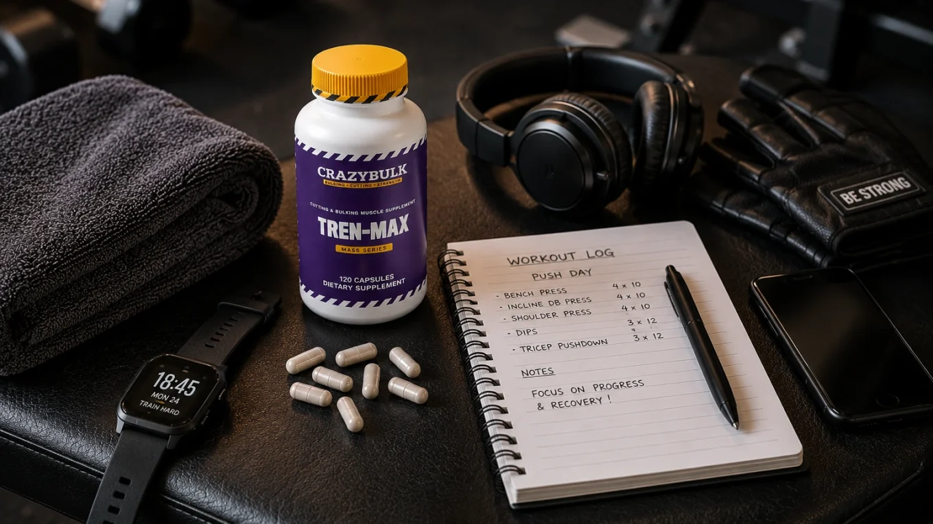 Comment prendre Tren-Max de CrazyBulk dans le cadre d'un programme de prise de masse et de musculation.